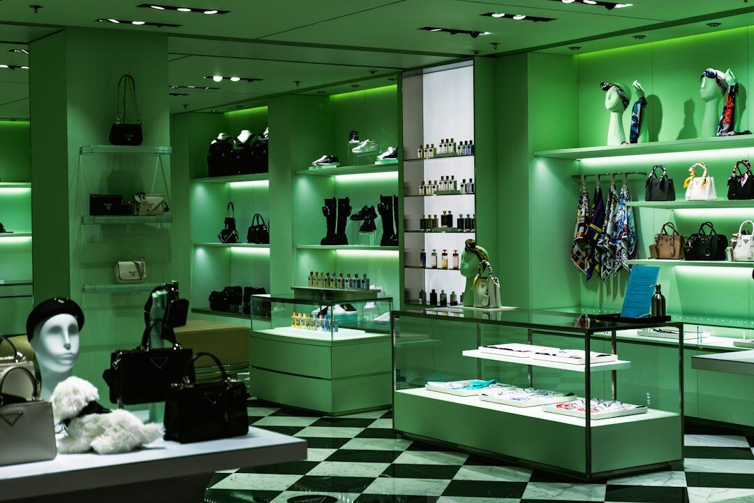 luxury store display