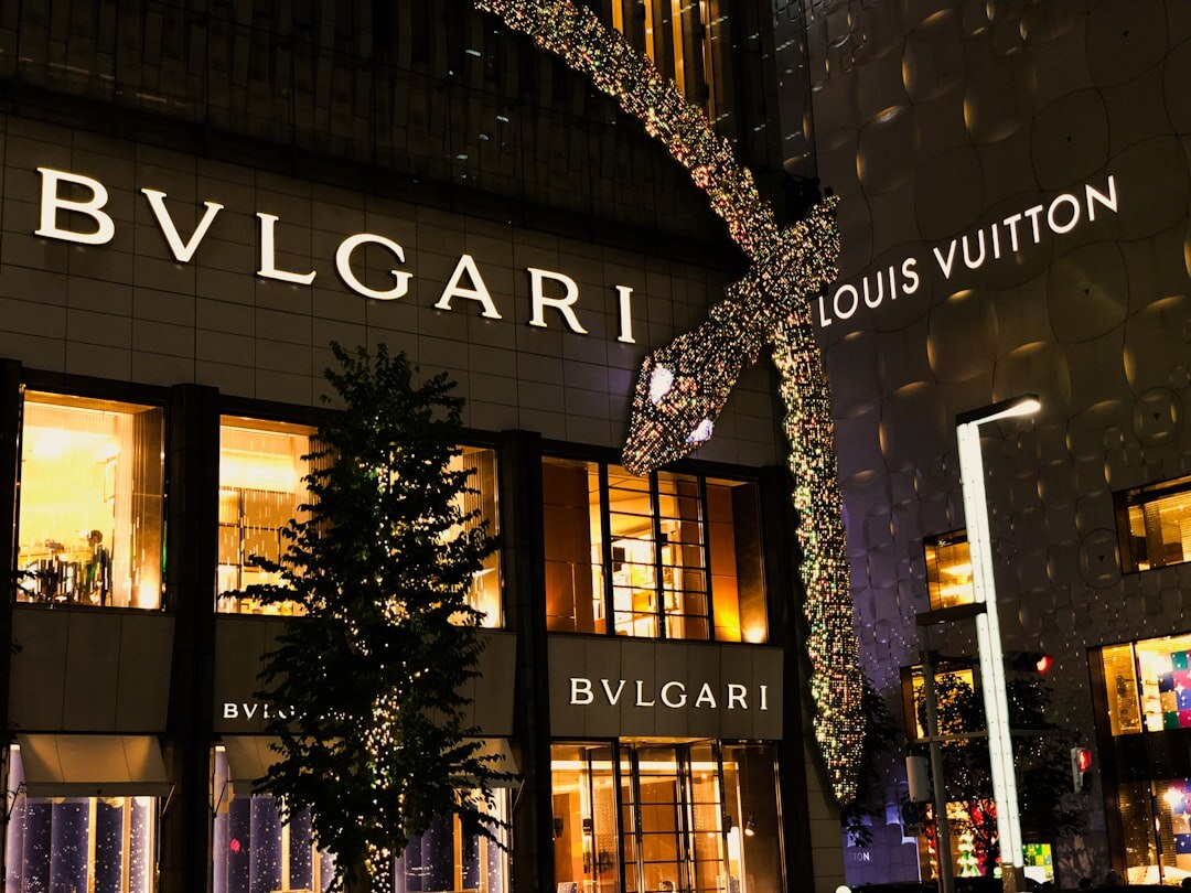 luxury store entrance